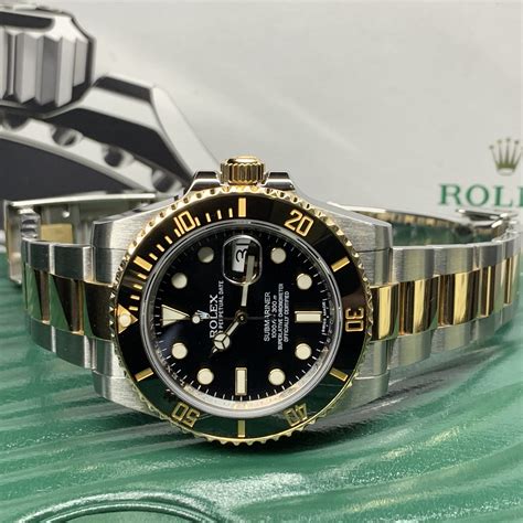 rolex submariner ss gold|rolex submariner list price 2022.